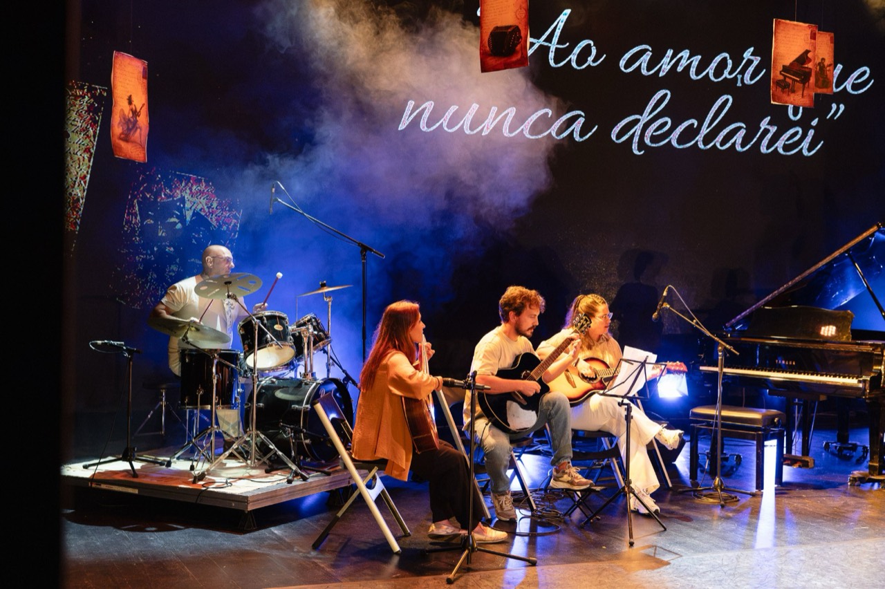 Guitarra — apresentação em palco